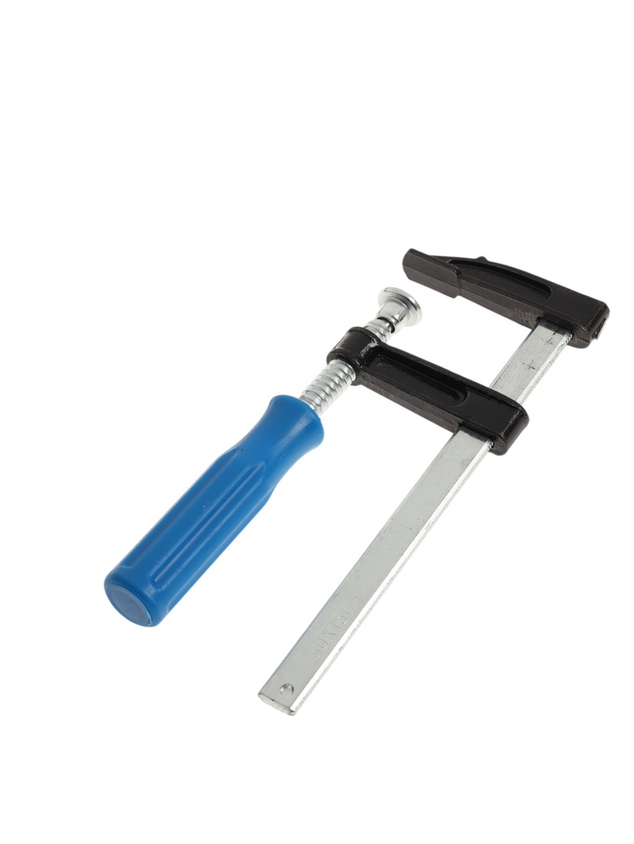 Струбцина F-образная ТУНДРА, пластиковая рукоятка, 150×50×200 мм