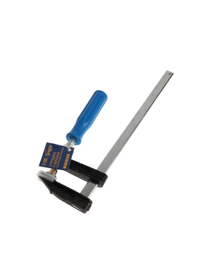 Струбцина F-образная ТУНДРА, пластиковая рукоятка, 250×50×300 мм