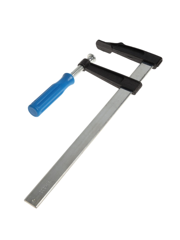 Струбцина F-образная ТУНДРА, пластиковая рукоятка, 300×80×380 мм