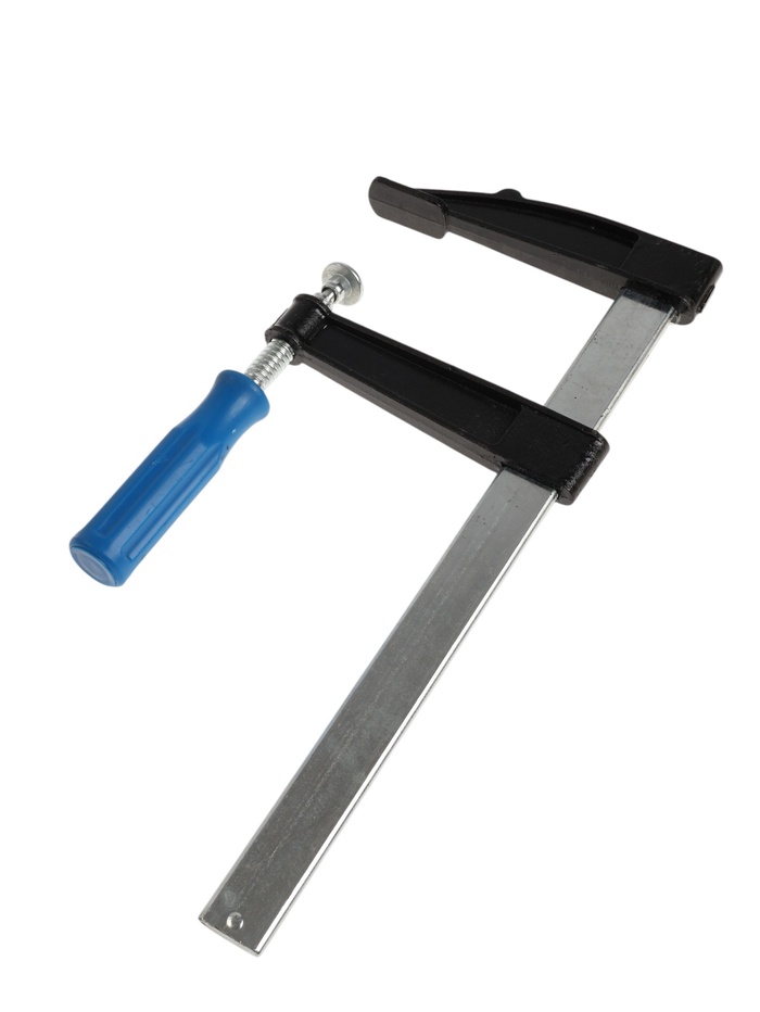 Струбцина F-образная ТУНДРА, пластиковая рукоятка, 300×120×390 мм