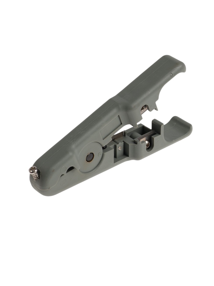 Стриппер ЛОМ, для зачистки и обрезки витой пары, коаксиального кабеля - Фото 1