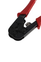 Кримпер ТУНДРА, для витой пары и телефонной линии RJ-45 8P 6P, горизонтальный обжим - Фото 5