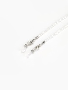 Цепочка для очков, шнурок на шею 75 см, белый (комплект 2 шт) - фото 34276040