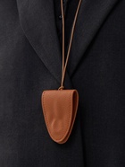 Держатель для очков на шею, шнурок 88 см, 4.5×7 см, коричневый 10815404