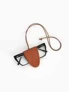 Держатель для очков на шею, шнурок 88 см, 4.5×7 см, коричневый - Фото 9