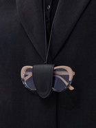 Держатель для очков на шею, шнурок 88 см, 4.5×7 см, чёрный - Фото 2