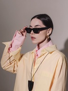 Держатель для очков на шею, шнурок 88 см, 4.5×7 см, чёрный 10815405