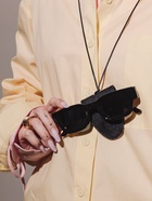 Держатель для очков на шею, шнурок 88 см, 4.5×7 см, чёрный 10815405