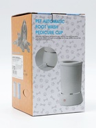 Лапомойка для собак и кошек FW-01, автоматическая, от батареек, белая - Фото 14