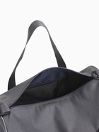 Сумка спортивная на молнии TEXTURA, с подкладкой, длинный ремень, маленький размер, серая - Фото 3