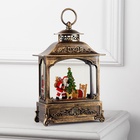 УЦЕНКА Светодиодная фигура «Дед Мороз с подарками», 18×26×8 см, пластик, батарейки ААх3 (не в комплекте), USB, свечение тёплое белое 10861829