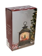 УЦЕНКА Светодиодная фигура «Дед Мороз с подарками», 18×26×8 см, пластик, батарейки ААх3 (не в комплекте), USB, свечение тёплое белое 10861829