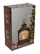 УЦЕНКА Светодиодная фигура «Дед Мороз с подарками», 18×26×8 см, пластик, батарейки ААх3 (не в комплекте), USB, свечение тёплое белое 10861829