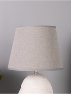 Лампа настольная RISALUX «Скала», 1×40 Вт Е27, серый/белый, 20×20×32 см - фото 4734474