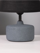 Лампа настольная RISALUX «Нана», 1×40 Вт Е27, серый, 20×20×27.5 см - фото 33410247
