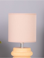 Лампа настольная RISALUX «Афина», 1×40 Вт Е14, бежевый, 13×13×26 см 10767339