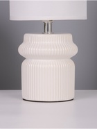 Лампа настольная RISALUX «Афина», 1×40 Вт Е14, белый, 13×13×26 см - фото 33410265