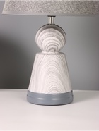 Лампа настольная RISALUX «Мудрость», 1×40 Вт Е27, серый, 25×25×39.5 см - Фото 4