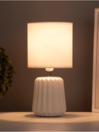 Лампа настольная RISALUX «Кон», 1×40 Вт Е14, белый, 13×13×25 см - Фото 2