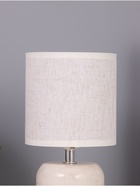 Лампа настольная RISALUX «Рукия», 1×40 Вт Е14, серый/экрю, 13×13×25 см - фото 4734598