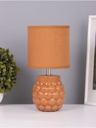 Лампа настольная RISALUX «Хицугая», 1×40 Вт Е14, какао, 14×14×28 см - Фото 1