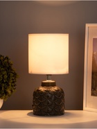 Лампа настольная RISALUX «Исида», 1×40 Вт Е14, темно-зеленый, 14×14×28 см - фото 33410353