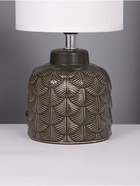 Лампа настольная RISALUX «Исида», 1×40 Вт Е14, темно-зеленый, 14×14×28 см - фото 33410355