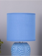 Лампа настольная RISALUX «Иссин», 1×40 Вт Е14, синий, 15×15×30 см - Фото 3