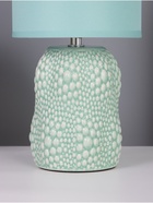 Лампа настольная RISALUX «Иссин», 1×40 Вт Е14, бирюзовый, 15×15×30 см - Фото 4