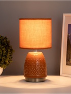 Лампа настольная RISALUX «Масаки», 1×40 Вт Е14, какао, 15×15×30 см - Фото 2