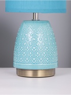 Лампа настольная RISALUX «Масаки», 1×40 Вт Е14, синий, 15×15×30 см 10768089