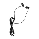 УЦЕНКА Наушники CB-52, проводные, вакуумные, микрофон, 1 м, Jack 3.5 мм, чёрные - Фото 2