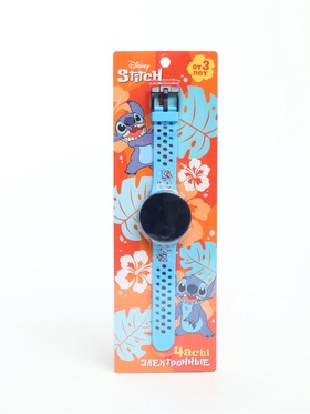 Часы детские электронные Disney Stitch, на батарейках 10699935