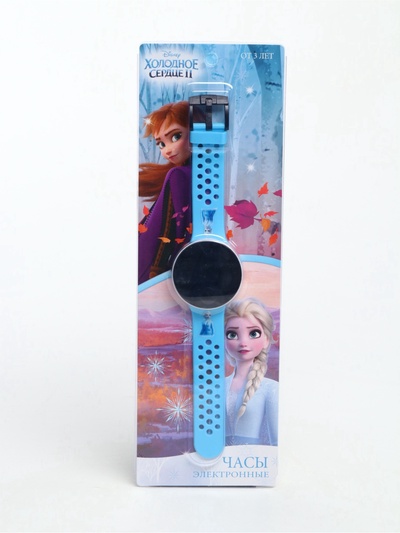 Часы детские электронные Disney «Холодное сердце», на батарейках