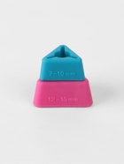 Держатели для спиц, треугольные, 2 шт., d=7-10 мм, 12-15 см, голубые, розовые - Фото 2