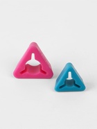 Держатели для спиц, треугольные, 2 шт., d=7-10 мм, 12-15 см, голубые, розовые - Фото 6