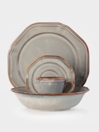 Тарелка Magistro Vintage, d=27 см, фарфор, серая - Фото 4