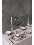 Тарелка Magistro Vintage, d=19 см, фарфор, серая - Фото 5