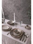 Тарелка глубокая Magistro Vintage, 420 мл, d=23 см, фарфор, серая 10609582 - фото 319602238
