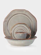 Салатник Magistro Vintage, 600 мл, 19×5 см, фарфор, серый - Фото 4