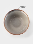 Соусник Magistro Vintage, 11.5×5.5 см, фарфор, серый - Фото 2