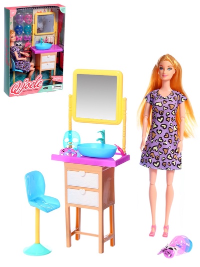 Кукла - модель «Красотка», с аксессуарами, МИКС