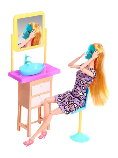 Кукла - модель «Красотка», с аксессуарами, МИКС