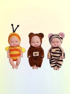 Пупсы «Зоопарк», набор 3 шт.,10 см, МИКС - Фото 7