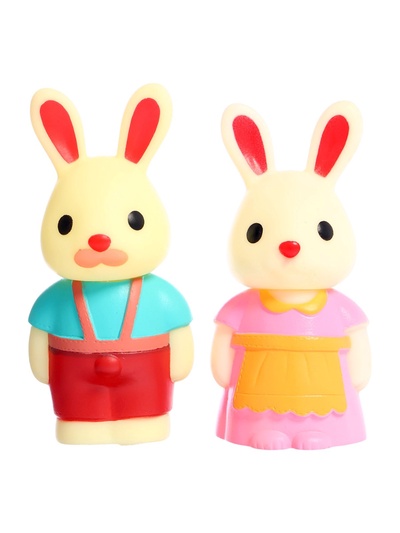 Питомцы - сюрприз «Зверята. Семья», 2 игрушки, МИКС