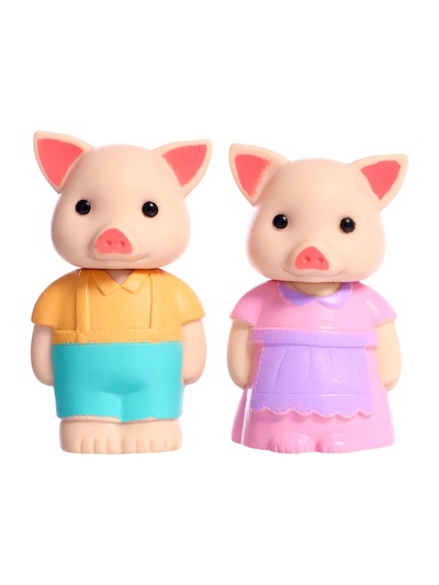 Питомцы - сюрприз «Зверята. Семья», 2 игрушки, МИКС