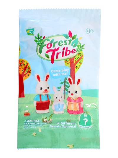 Питомцы - сюрприз «Зверята. Семья», 2 игрушки, МИКС