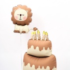 Воздушный шар фольгированный 30" «Лев», фигура, матовый - Фото 2