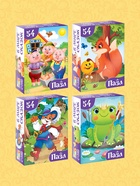 Пазлы большой набор «Сказки», 20в1 по 54 элемента - Фото 8