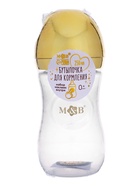 Бутылочка для кормления с наклейками «Корона» от 0 мес., 250 мл., цвет золотой, M&B - Фото 12